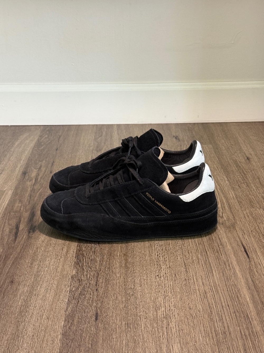 Adidas Y-3 Gazelle Black & White